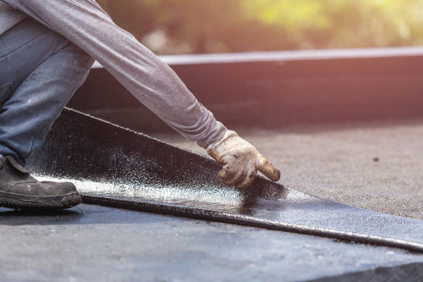 Professional Emergency Waterproofing technician working in Laotto, IN